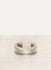 Acid Silver Crescent Channel Bracelet (30mm)
