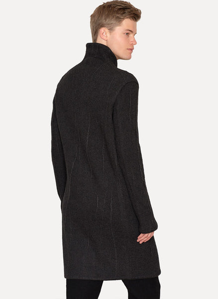 Reversible Alpaca Cashmere Coat