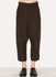 Marron Linen Alpaca Tailored Baggy Pants
