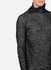 Charcoal Wool Knit Turtleneck Pullover