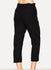 Black + Grey Wool Linen Blend Lounge Pants