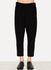 Black New Wool Linen Lounge Pants