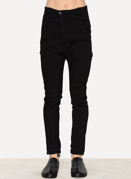 Black Dye Skinny Pants