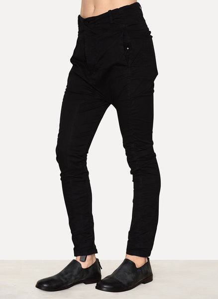 Black Dye Skinny Pants