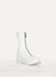 PL2 Off White Calf Orthopedic Mid Front Zip Boots