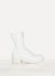 PL2 Off White Calf Orthopedic Mid Front Zip Boots