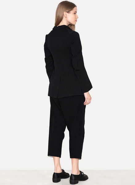 New Wool Linen Tailored Baggy Pants