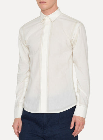 Taped Chainseam Classic Dress Shirt