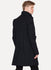 Black Aluminum Wool Coat