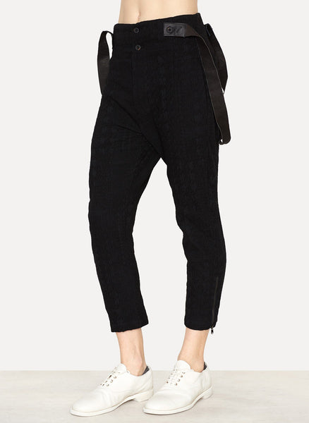 Croc Wool Jacquard Bratelle Slim Pant