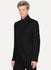 Black Wool Ramie Jacket Essence