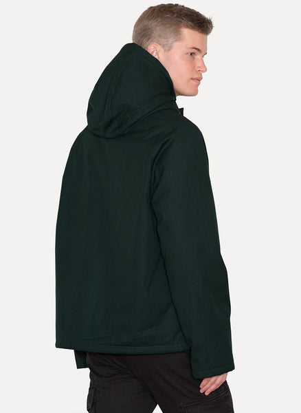 Military Shade Waxed Anorak