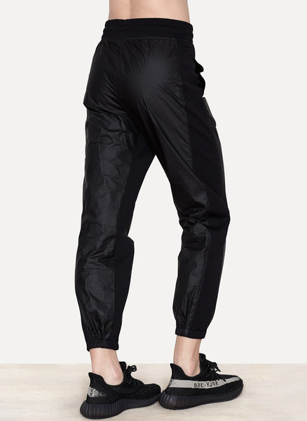 Mens Black Tyvek Jogger
