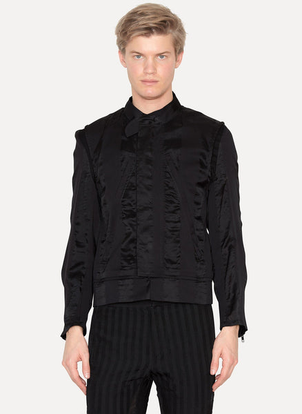 Cotton Silk Removable Lining Jacket Feature