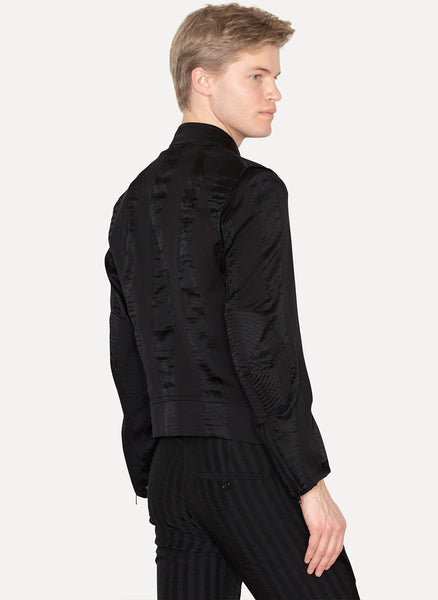 Cotton Silk Removable Lining Jacket Feature