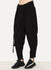 Black Viscose Wool Nasreddin Pant