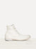 Off White Deer Leather Lista Ankle Boot