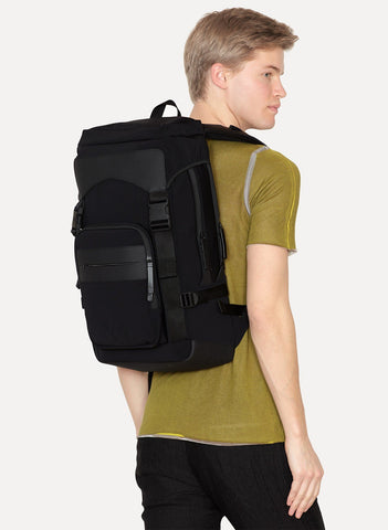 Y-3 Black Nylon Ultratech Backpack