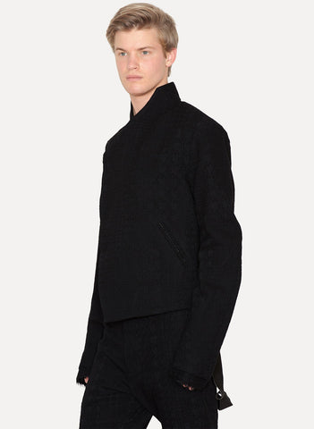 Croc Wool Jacquard Jacket