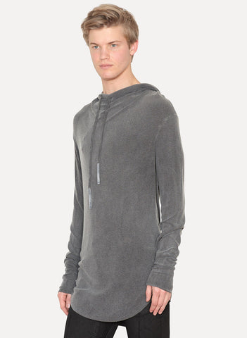 Cashmere Blend Hooded Top