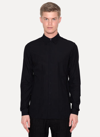 Pleated Plaquette Shirt