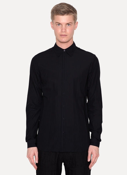 Pleated Plaquette Shirt
