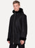 Black Lambskin Hooded Shearling