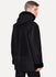 Black Lambskin Hooded Shearling