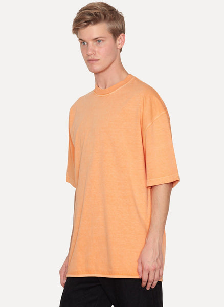 Warning Orange Heavy Knit Tee