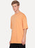 Warning Orange Heavy Knit Tee