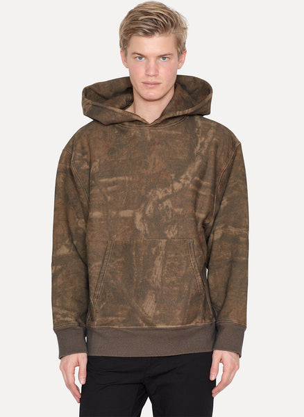 Camouflage Print Hoodie