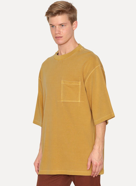 Construction Dark Rugby Knit Tee
