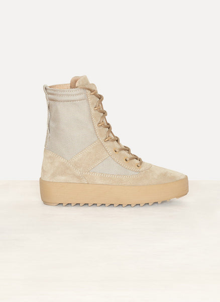 Rock Calfskin Suede Womens Military Boot