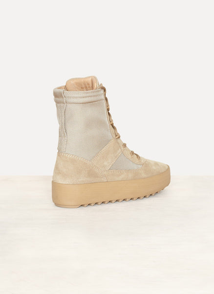Rock Calfskin Suede Womens Military Boot