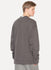 Old Grey Pique Fleece Maxi Sweatshirt