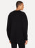 Black Cotton Sweater Rodgers Print