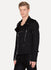 Black Linen Cotton Blouson Anderson