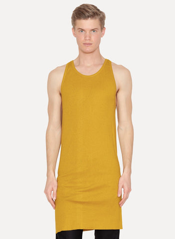 Yuzu Cotton Linen Rib Tank Top