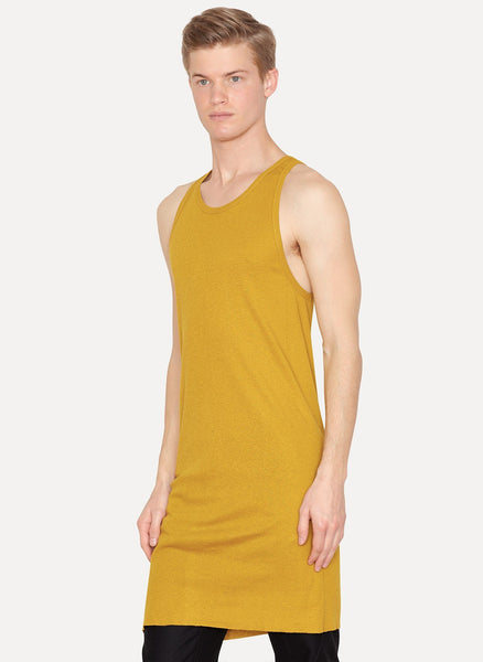 Yuzu Cotton Linen Rib Tank Top