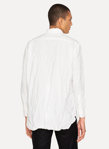 White Paper Cotton Shirt