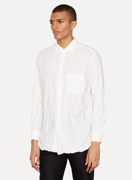 White Paper Cotton Shirt