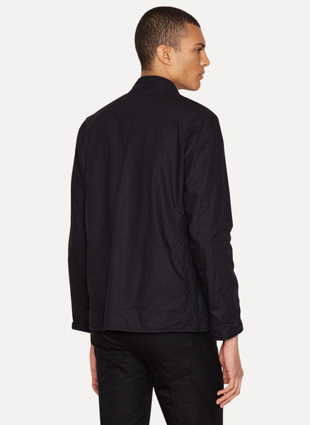 Black Poplin Jacket