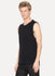 Anthracite Cotton Wool Knit Vest