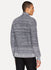 Cotton Nylon Melange Grey Knit Cardigan Brigade