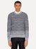 Cotton Nylon Grey Melange Jumper Vexillo