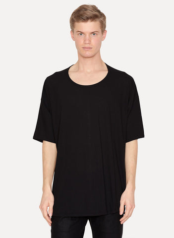 Black Dry Jersey Loose Fit T-Shirt