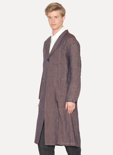 Opium Linen Cloth Shark Notch Trench