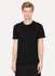 Black Viscose Cotton Soft Terry T-Shirt