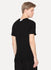 Black Viscose Cotton Soft Terry T-Shirt