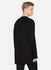 Black Wool Jersey Long Sleeve T-Shirt